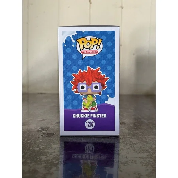 FUNKO POP! TELEVISION: Rugrats: Chuckie Finster Vinyl Figure #1207 - Picture 5 of 7